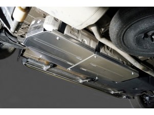 Защита бака алюминий 4 мм комплект 2 шт для Kia Carnival № ZKTCC00486